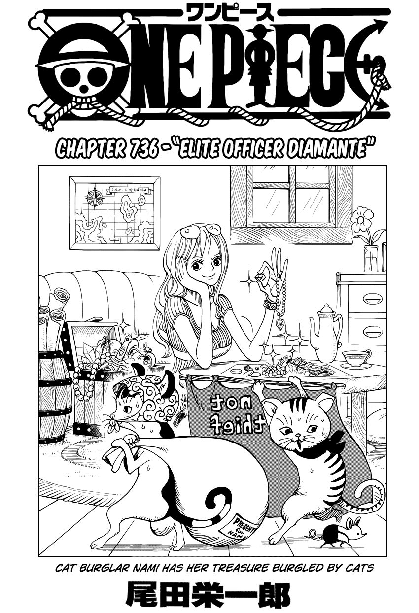 One Piece, Chapter 736 image 02